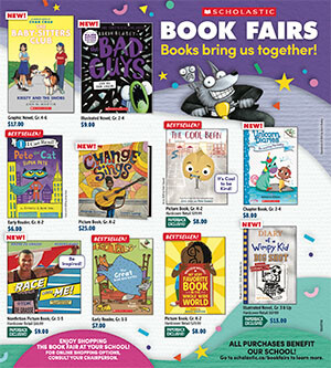 Scholastic book fair poster